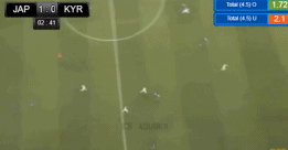 备战亚洲杯期间与日本队的热身赛中，吉尔吉斯斯坦被对手利用快速冲击打防线空挡取得开场闪击