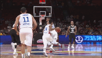 利兹反击追身三分一箭穿心