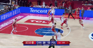 赵继伟后撤步三分帅炸