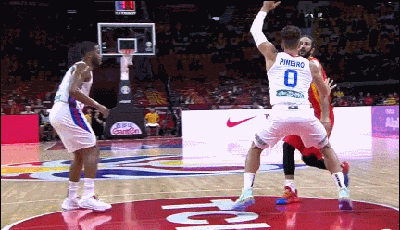 西班牙男篮的配合水银泻地