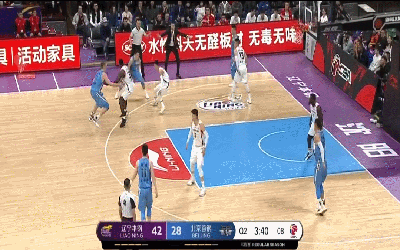 五佳没跑了！刘晓宇送妙传汉密尔顿隔扣芬森打成2+1