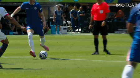 第22分钟，古斯托助攻，帕尔默破门，切尔西1-0巴黎 