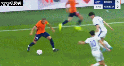 兰克尔·泽破门，青岛海牛1-0天津津门虎