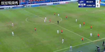 达席尔瓦破门杀死比赛，十人青岛海牛2-0天津津门虎