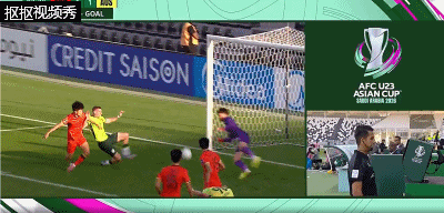 VAR回放显示博瓦利纳手球在先进球无效