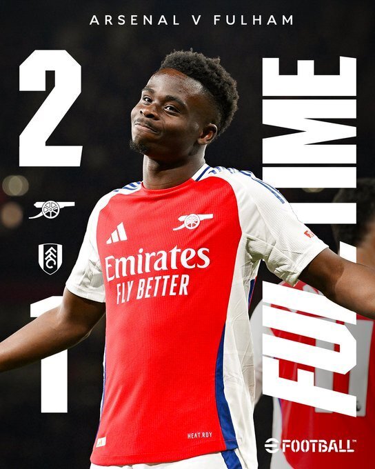 阿森纳2-1富勒姆