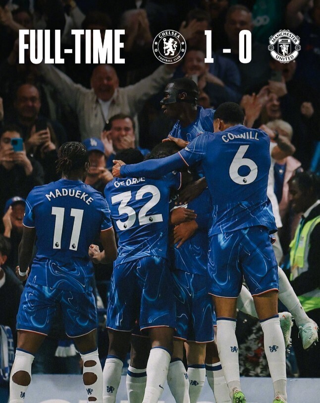切尔西1-0曼联