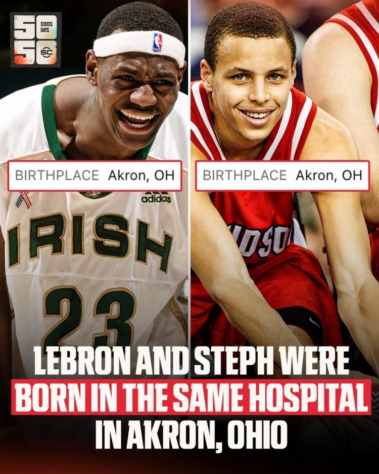 阿克伦双子星：詹姆斯与库里