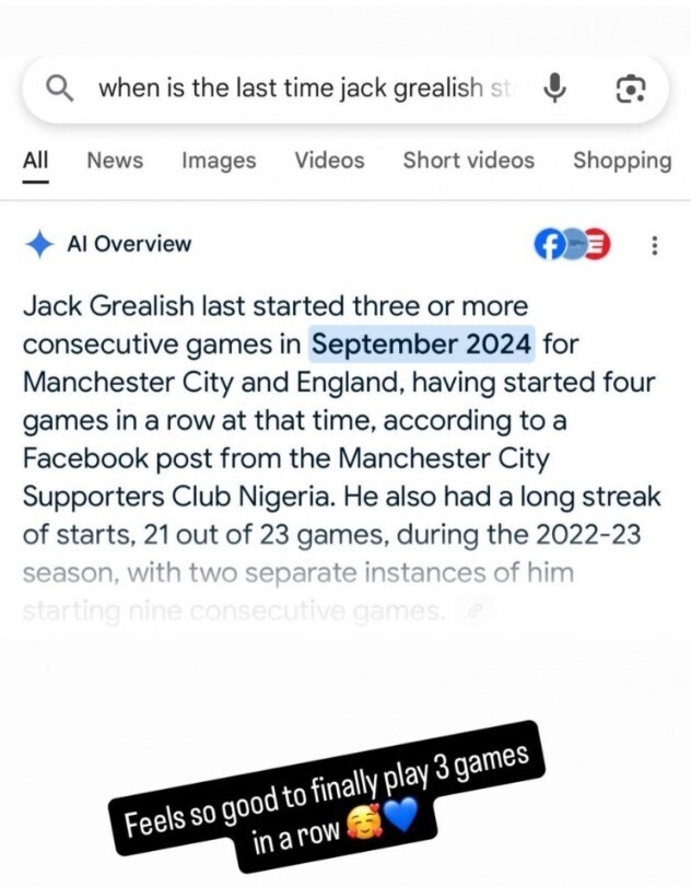 格拉利什社媒发文