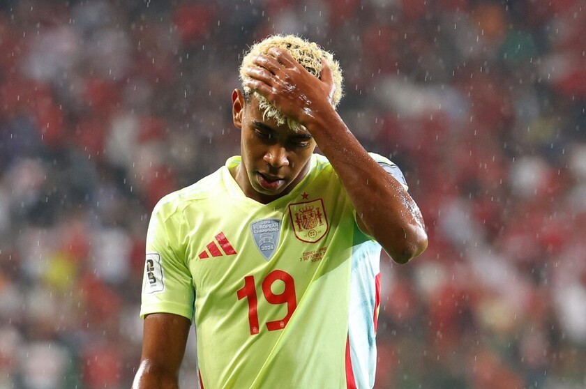 亚马尔因耻骨不适症状复发伤停