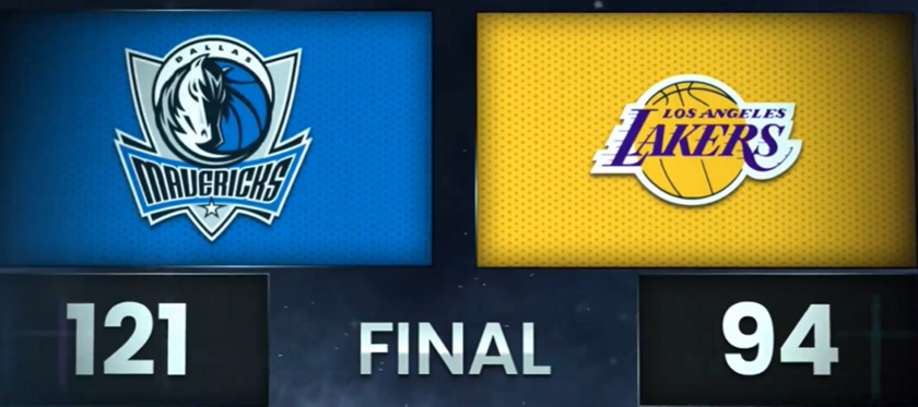 独行侠121-94湖人