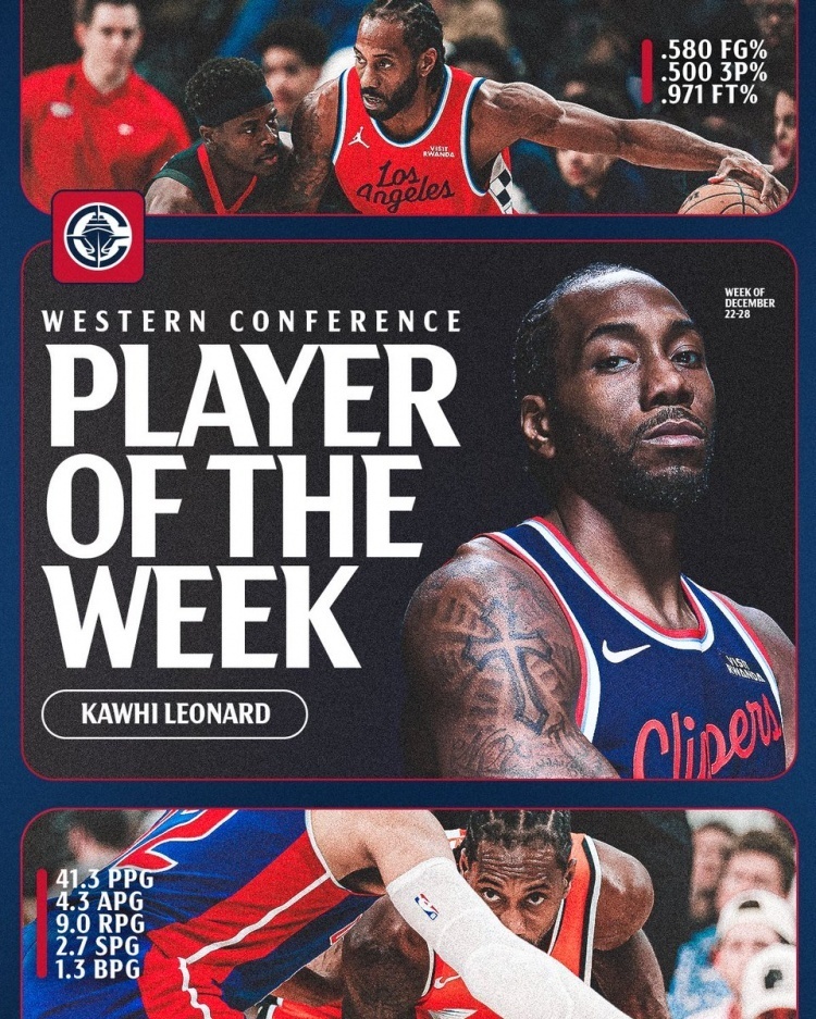 伦纳德周最佳海报