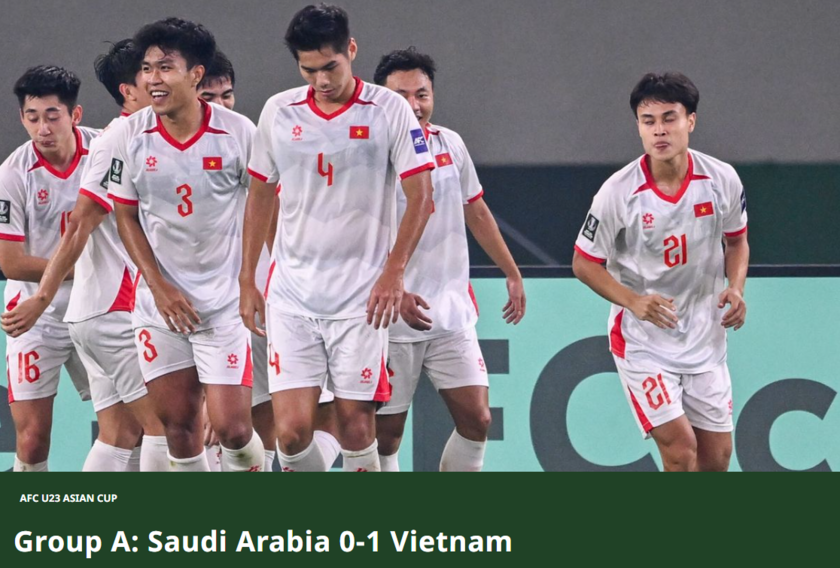 U23沙特阿拉伯0-1越南U23