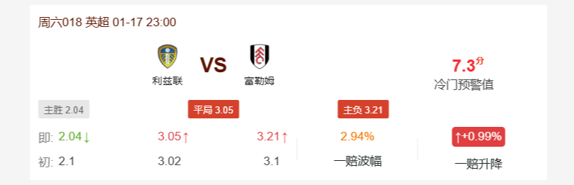 利兹联vs富勒姆