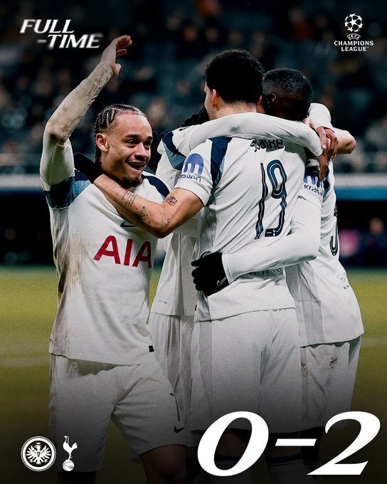 法兰克福0-2热刺