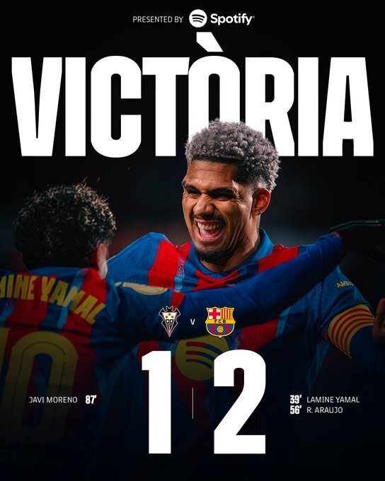 阿尔瓦塞特1-2巴塞罗那