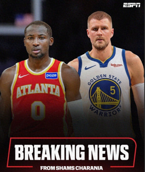 波尔津吉斯被交易至勇士