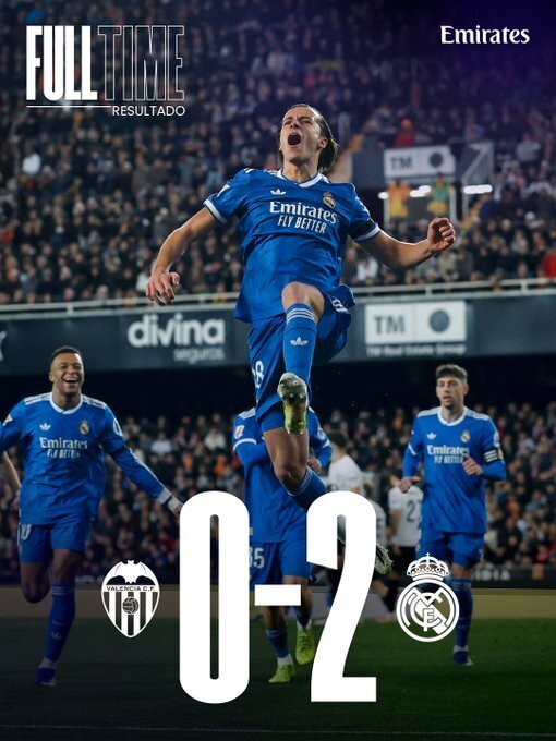 瓦伦西亚0-2皇马