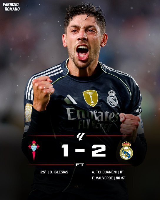 塞尔塔1-2皇家马德里