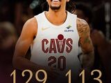 NBA-骑士6人上双129-113终结太阳四连胜，米切尔34+10+7统治攻防