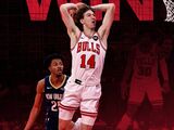 NBA-公牛134-118送鹈鹕5连败，公牛8人得分上双锡安空砍31分