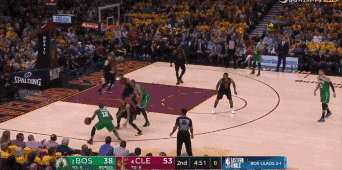 莫里斯跟进接罗齐尔击地完成暴扣