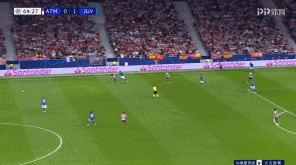 图6：尤文快速反击进球的全景展现