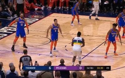 状元锡安扣篮+上篮包办鹈鹕开场4分