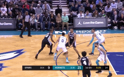 德罗赞教科书般欧洲步上篮命中