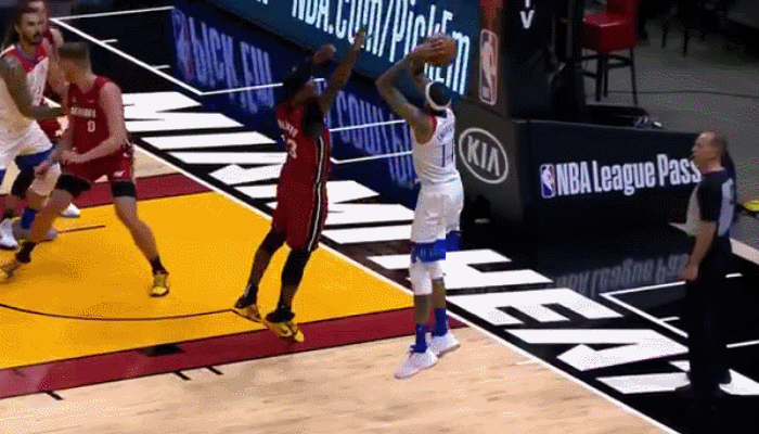 锡安一抢三二次进攻得手