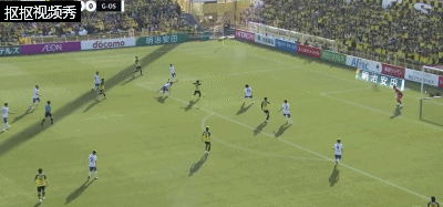 8号小泉佳穂在禁区前沿一脚抽射直奔死角，柏太阳神1-0大阪钢巴