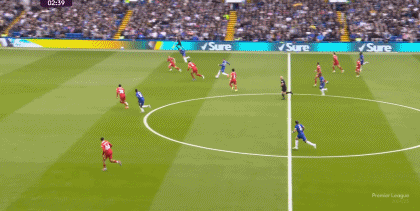 第56分钟，帕尔默横传，夸安萨反弹入网，切尔西2-0