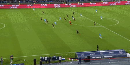 第64分钟，麦克托米奈助攻，拉斯帕破门，那不勒斯2-1