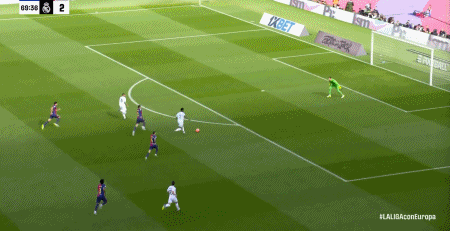 第69分钟，姆巴佩帽子戏法！ 皇马3-4