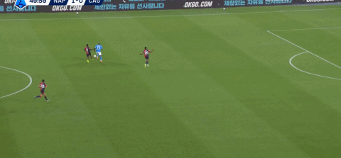 第51分钟，卢卡库生吃后卫破门，那不勒斯2-0