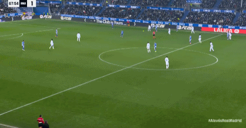 比森特单刀破门，皇马1-1阿拉维斯