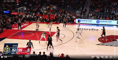 杨瀚森勾手打进唯一一个运动战得分