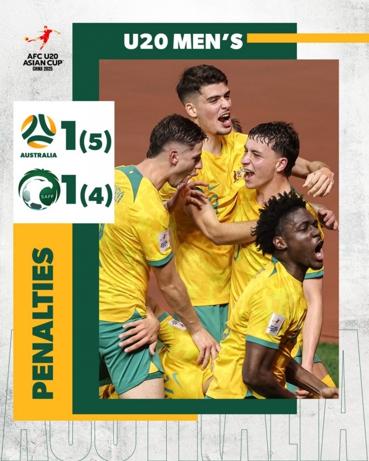 亚青赛澳大利亚首次夺冠