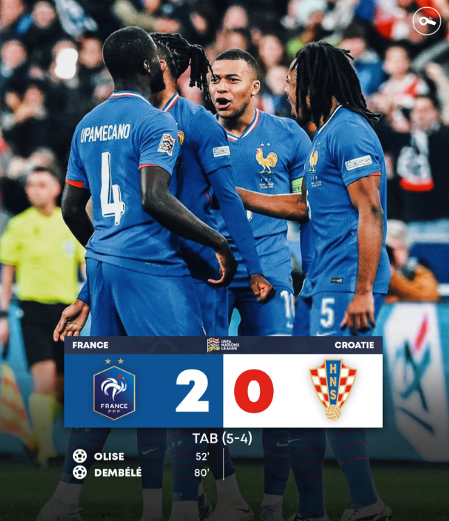 法国2:2克罗地亚