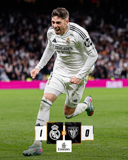 皇马1-0毕尔巴鄂竞技