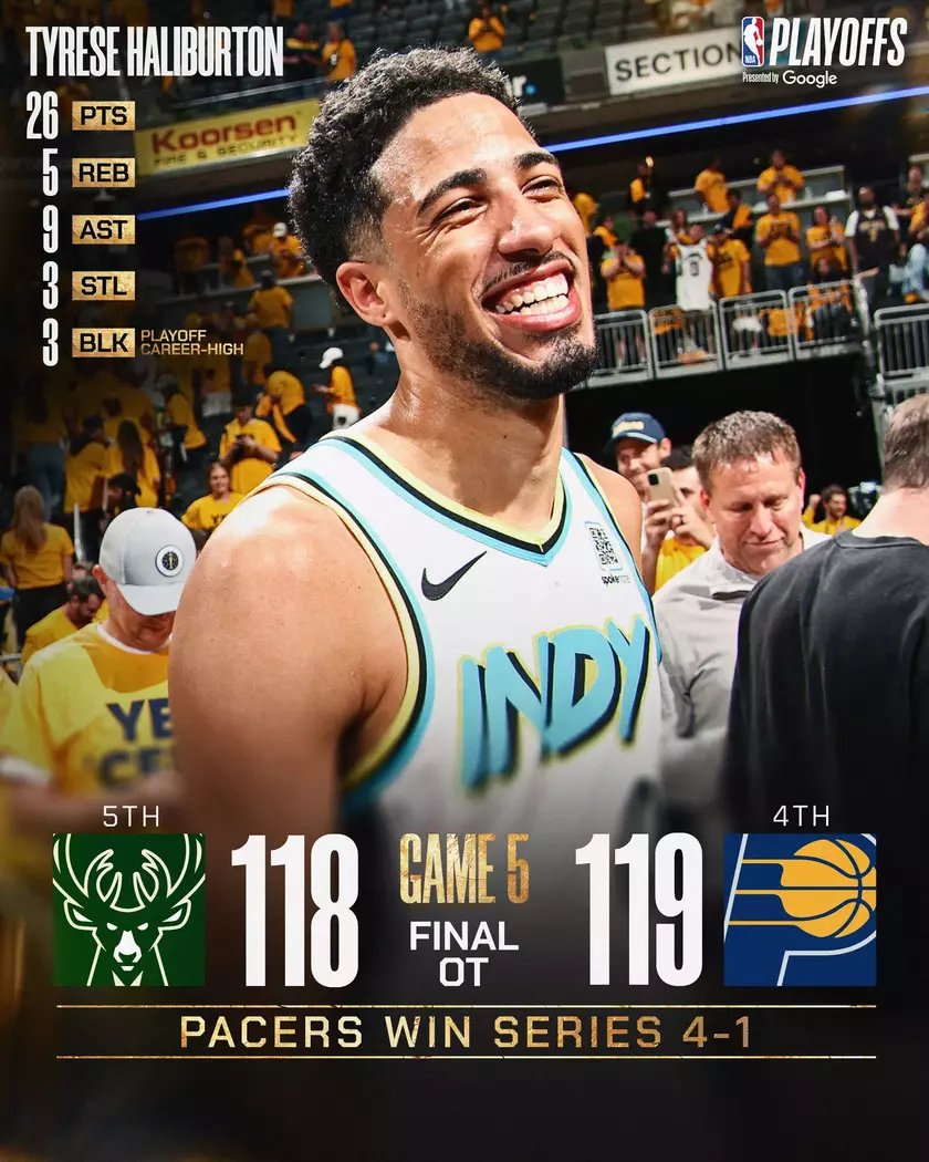 雄鹿118-119步行者