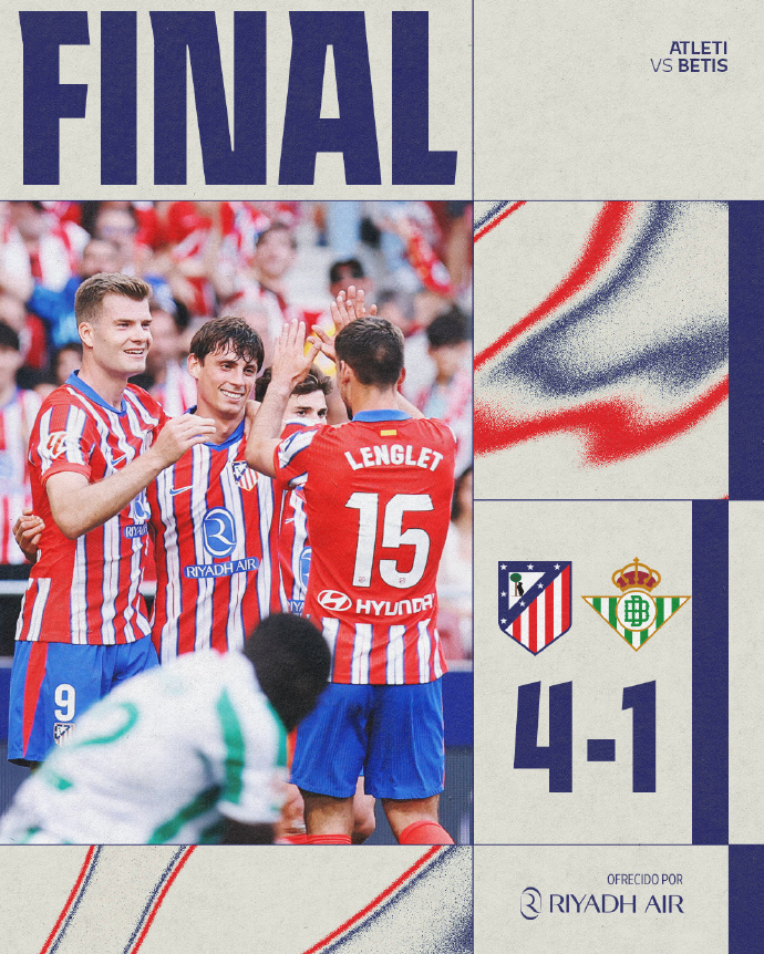 马竞4-1皇家贝蒂斯