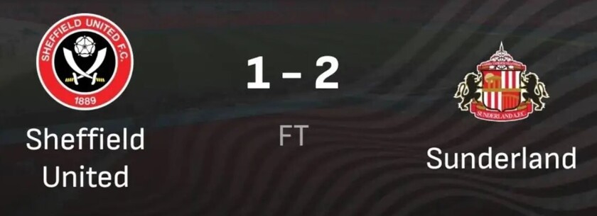 桑德兰2-1谢菲联