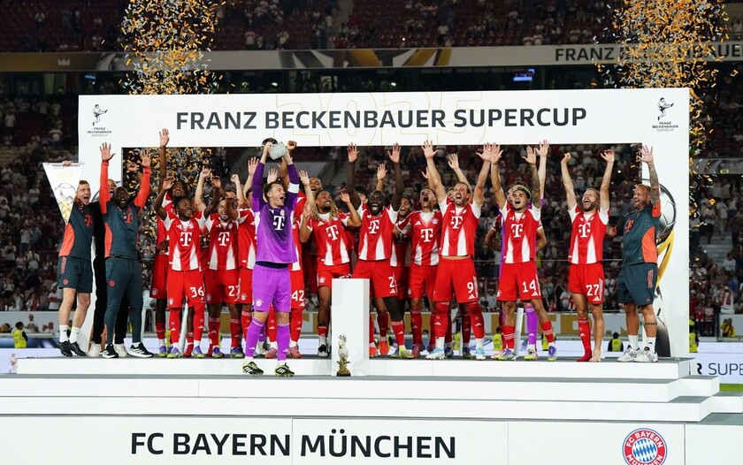 拜仁夺得德国超级杯冠军