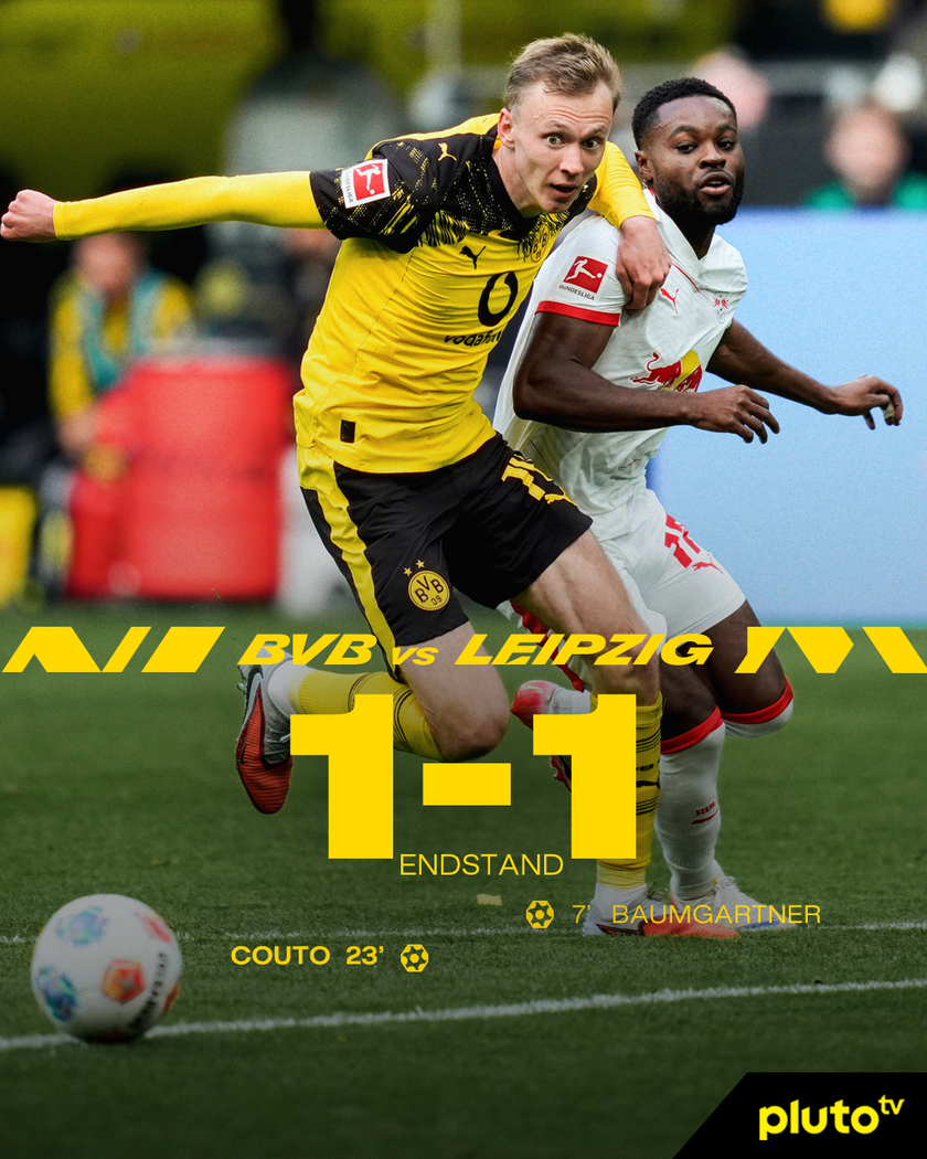 多特蒙德1-1莱比锡红牛