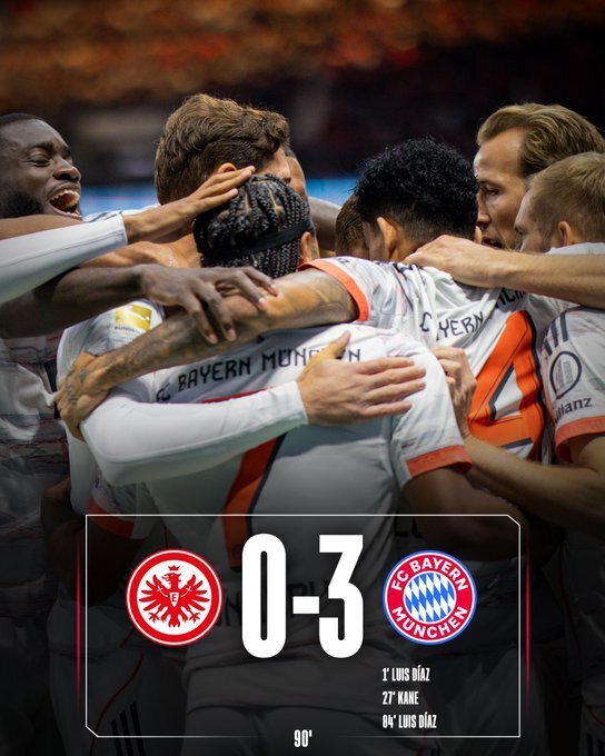 法兰克福0-3拜仁慕尼黑