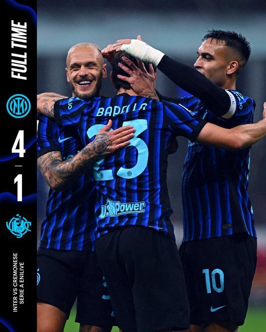 国际米兰4-1克雷莫纳