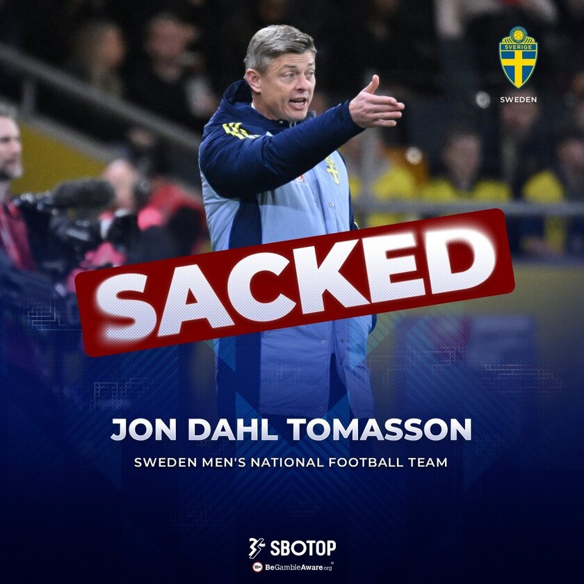 瑞典主帅托马森下课