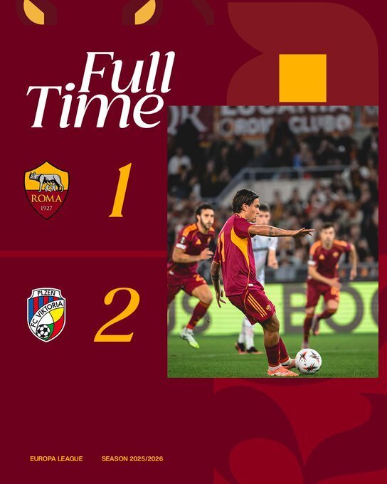 罗马1-2比尔森胜利