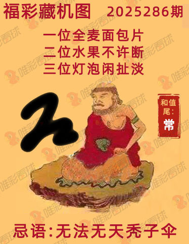 福彩3D藏机图